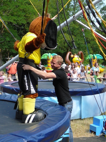 Veiligheid Bungee Trampoline