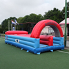 Deze Bungee run attract kan niet ontbreken op jouw zeskamp, te huur bij attractieverhuur TimTom
