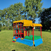 veilig in deze klimkooi klimmen, klauteren en plezier hebben! Huur het speelstructuur bij attractieverhuur TimTom