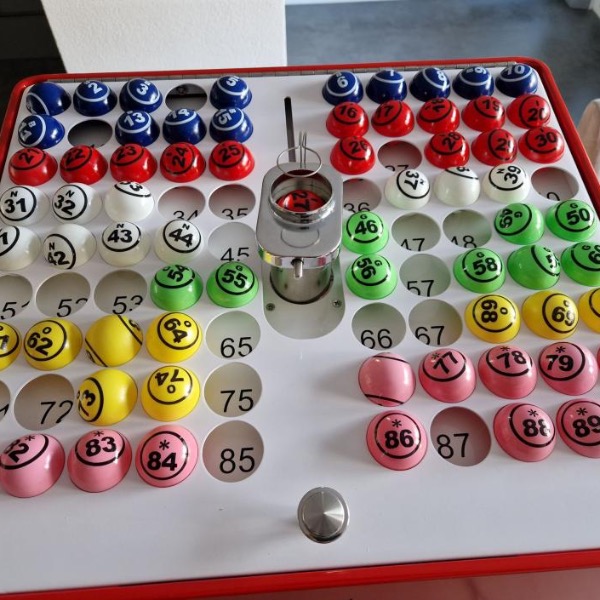 Blower Bingo machine incl. 100 kaarten