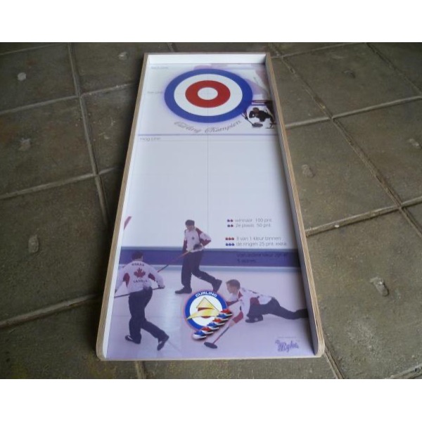 Curlingbord sjoelbak