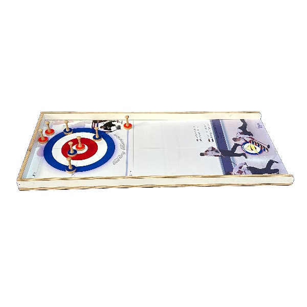 Curlingbord sjoelbak