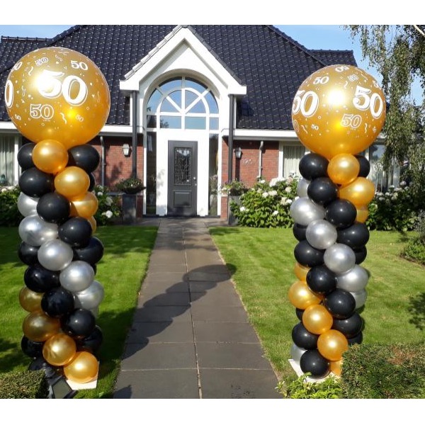 Jubileum pilaar met top 220 cm