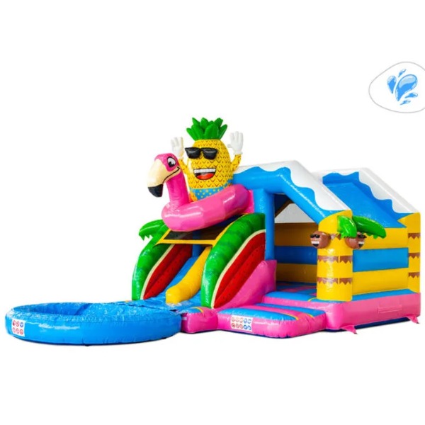 Hawaii Doubleslide  splash springkussen